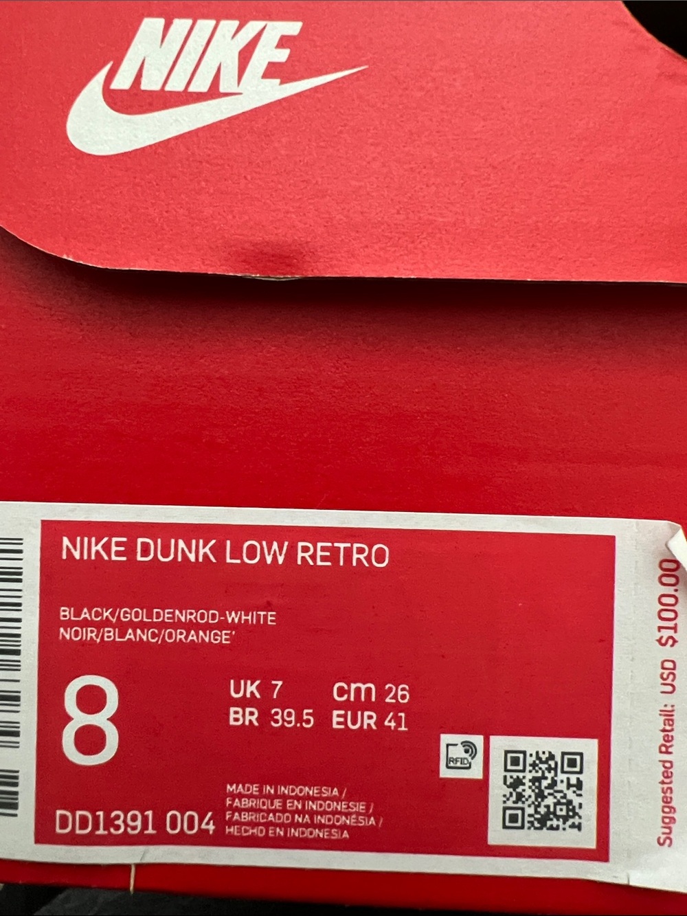Nike Men’s Dunk Low Retro - Picture 3 of 3